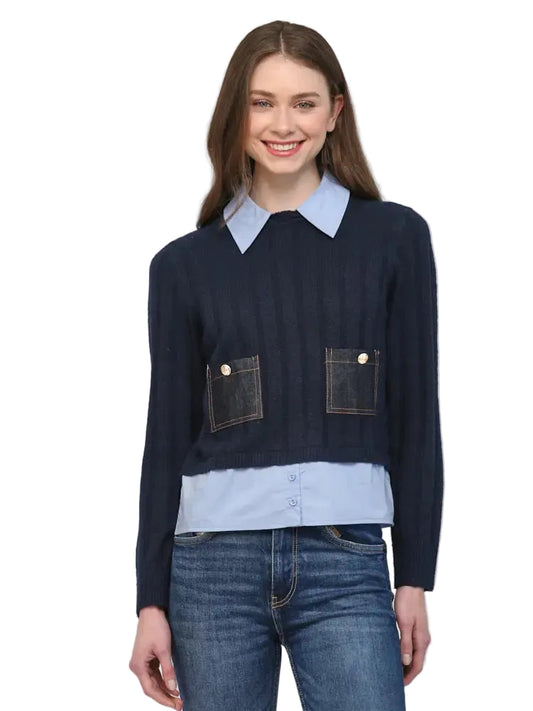 Tracey Pocket Patch Top