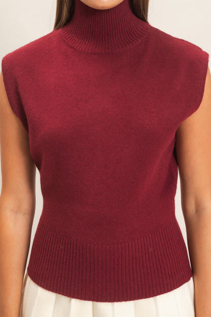 Addie Top - Burgundy