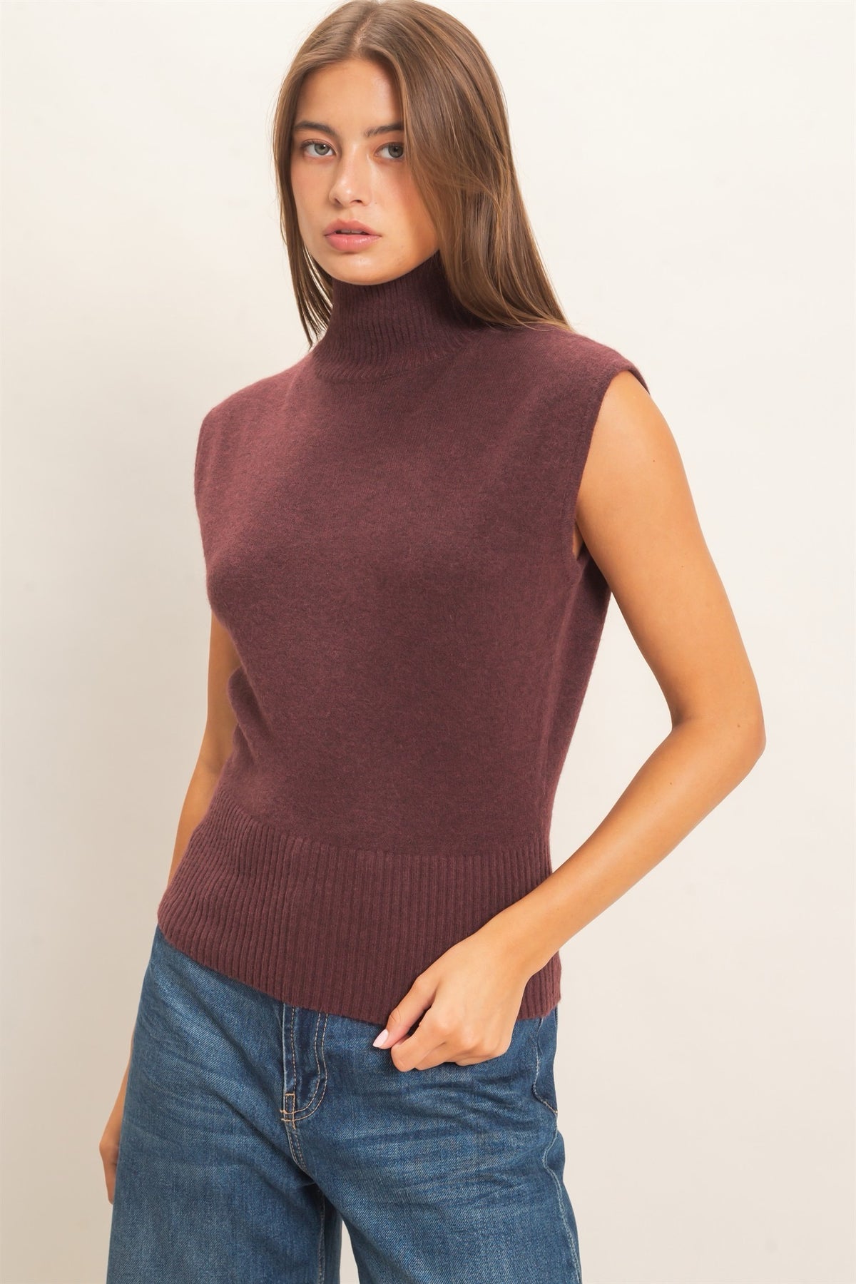 Addie Top -Chesnut