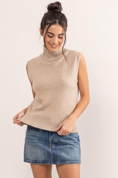 Addie Top -Taupe