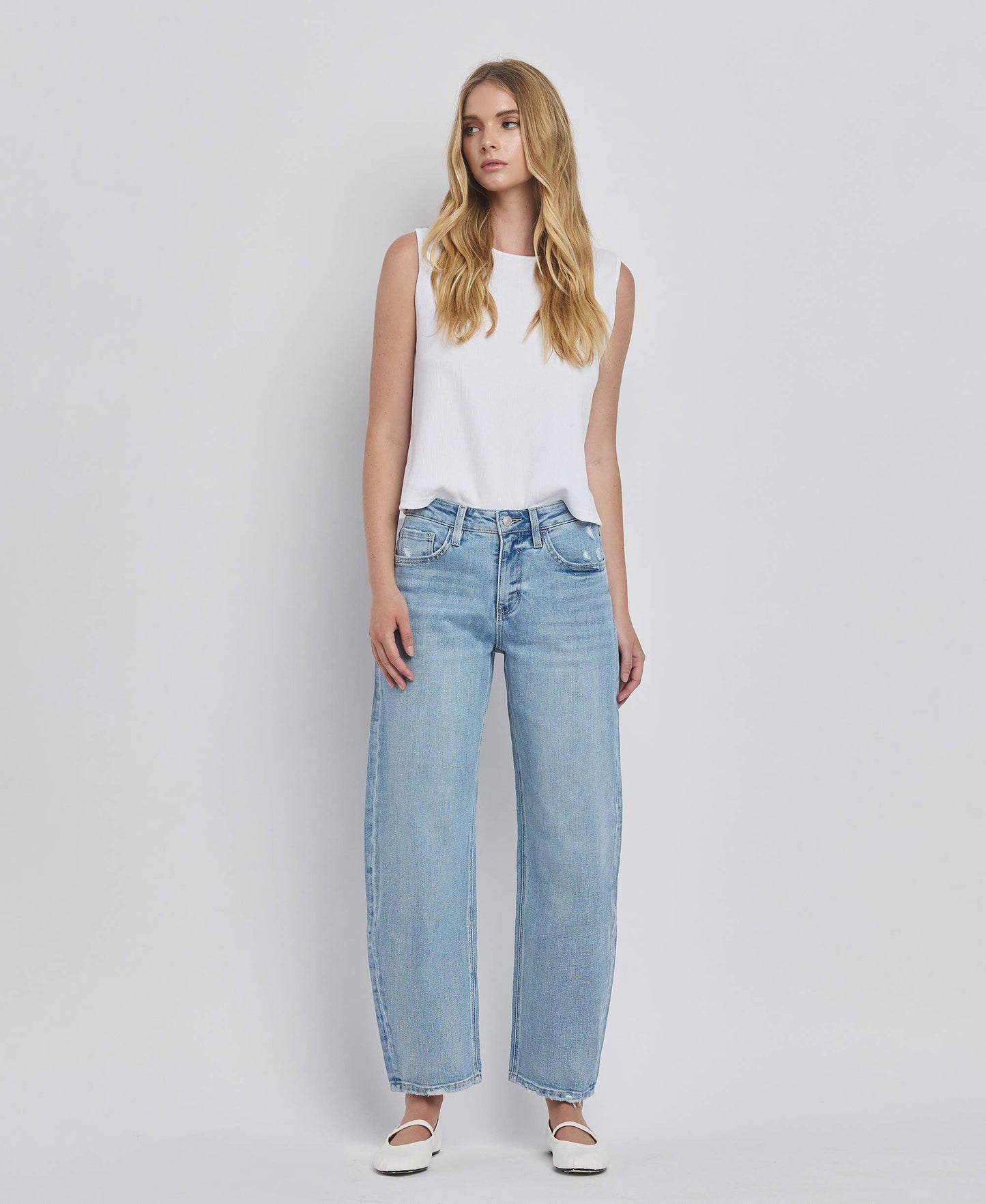 Francie Barrel Jeans