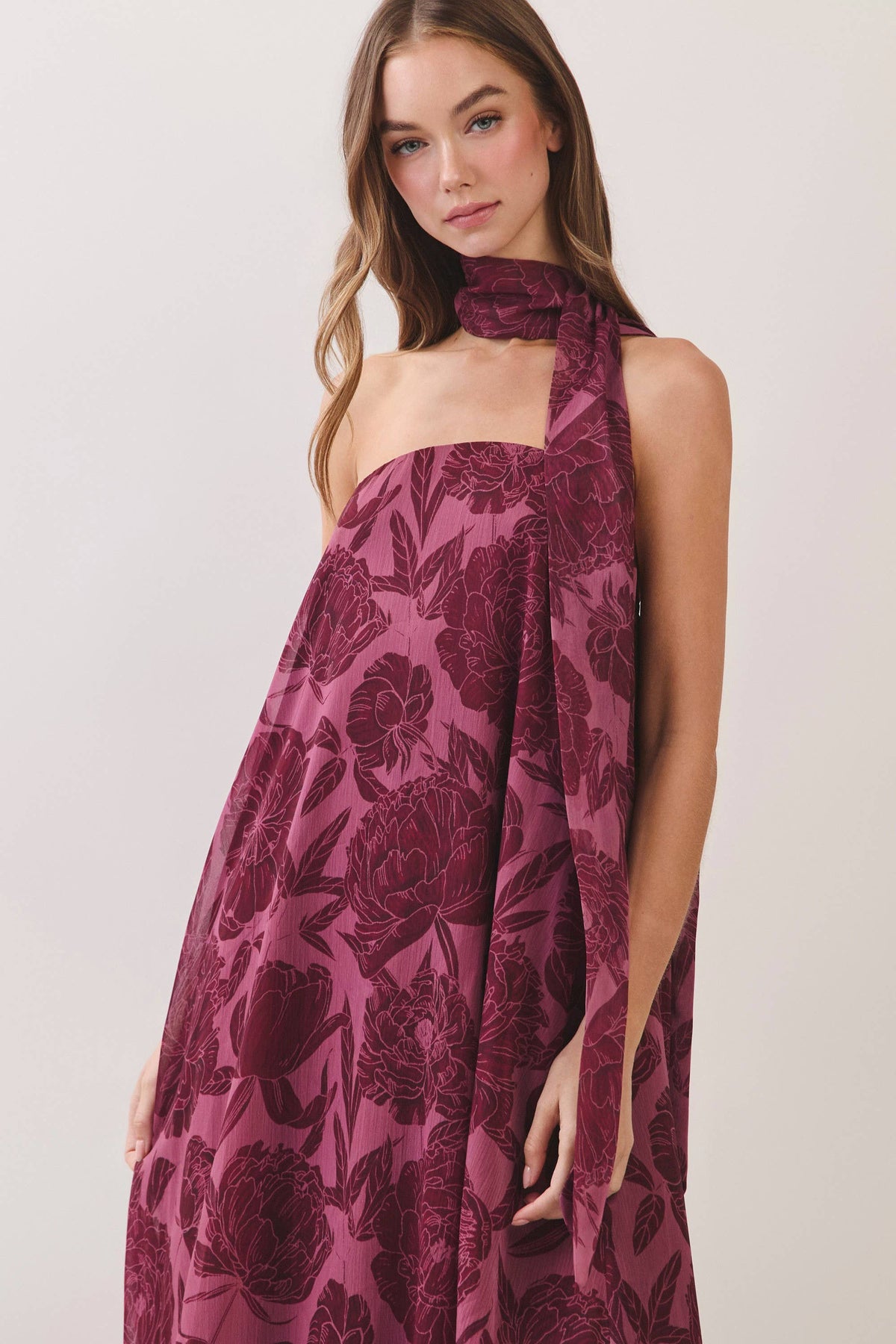Susanna Scarf Maxi Dress