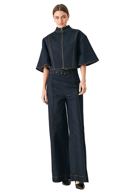 Davis Denim Cape