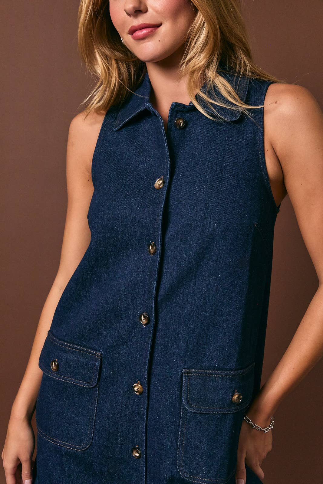 Ami Denim Dress