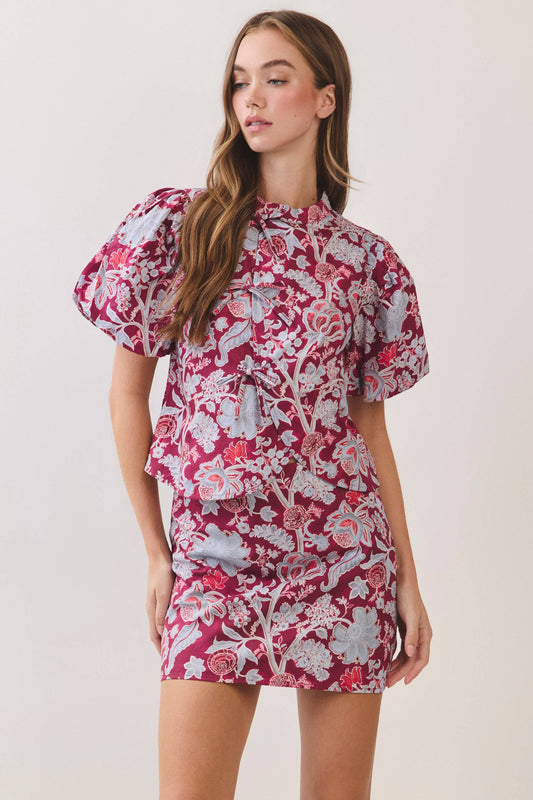 Molly Tie Front Blouse