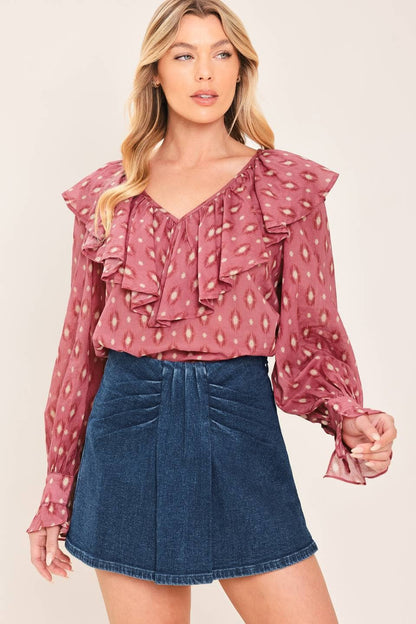 Allene Denim Skort